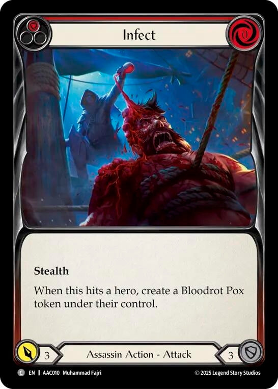 Image for Infect (AAC010) [Armory Deck: Arakni] - Flesh and Blood TCG