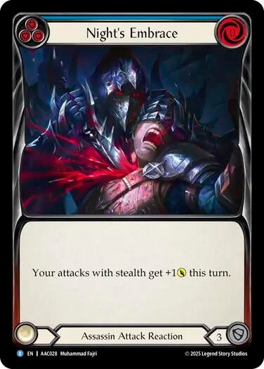 Image for Night's Embrace (AAC028) [Armory Deck: Arakni] - Flesh and Blood TCG