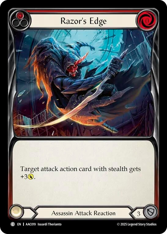 Image for Razor's Edge (AAC019) [Armory Deck: Arakni] - Flesh and Blood TCG