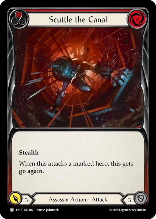 Image for Scuttle the Canal (AAC017) [Armory Deck: Arakni] - Flesh and Blood TCG