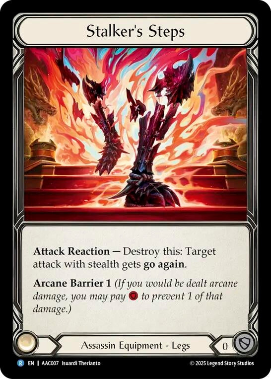 Image for Stalker's Steps (AAC007) [Armory Deck: Arakni] - Flesh and Blood TCG
