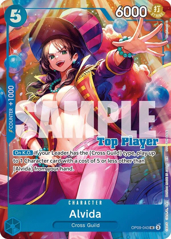 Image for Alvida (CS 25-26 Top Player Pack Vol. 2) (OP09-043) [One Piece Promotion Cards] - One Piece Card Game