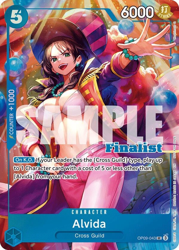 Image for Alvida (CS 25-26 Finalist Card Set 2) (OP09-043) [One Piece Promotion Cards] - One Piece Card Game