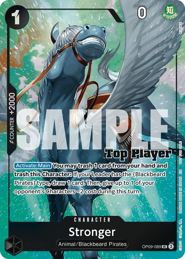 Image for Stronger (CS 25-26 Top Player Pack Vol. 2) (OP09-089) [One Piece Promotion Cards] - One Piece Card Game