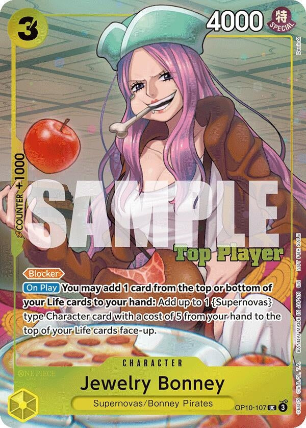 Image for Jewelry Bonney (CS 25-26 Top Player Pack Vol. 2) (OP10-107) [One Piece Promotion Cards] - One Piece Card Game