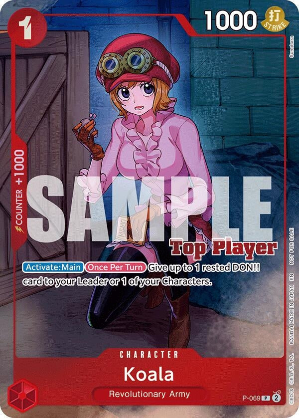 Image for Koala (CS 25-26 Top Player Pack Vol. 2) (P-069) [One Piece Promotion Cards] - One Piece Card Game