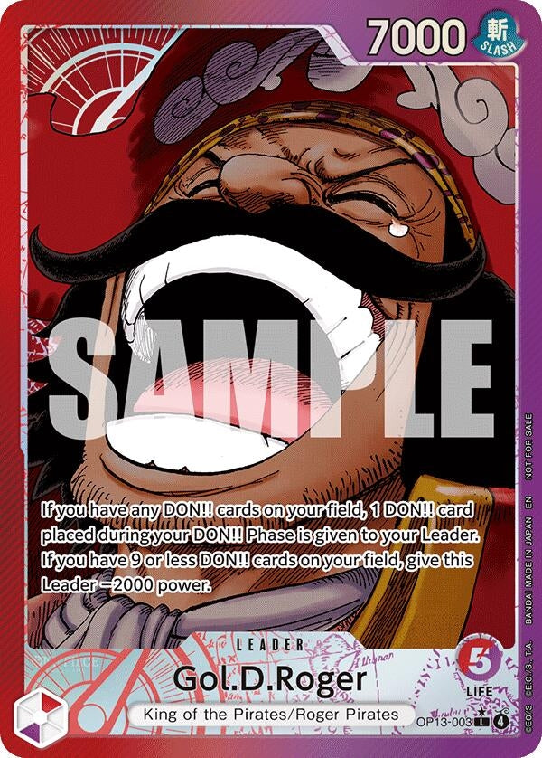 Image for Gol.D.Roger (Jumbo) (OP13-003) [One Piece Promotion Cards] - One Piece Card Game
