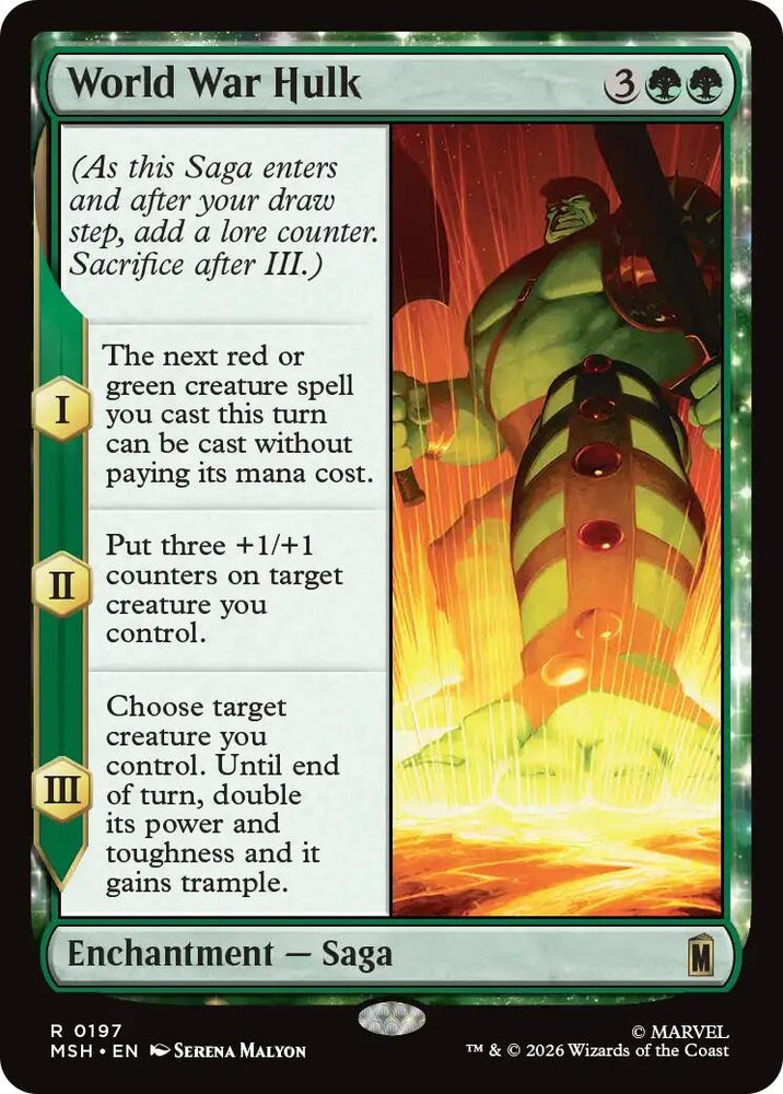 Image for World War Hulk (197) [Marvel Super Heroes] (MSH) - Magic: The Gathering