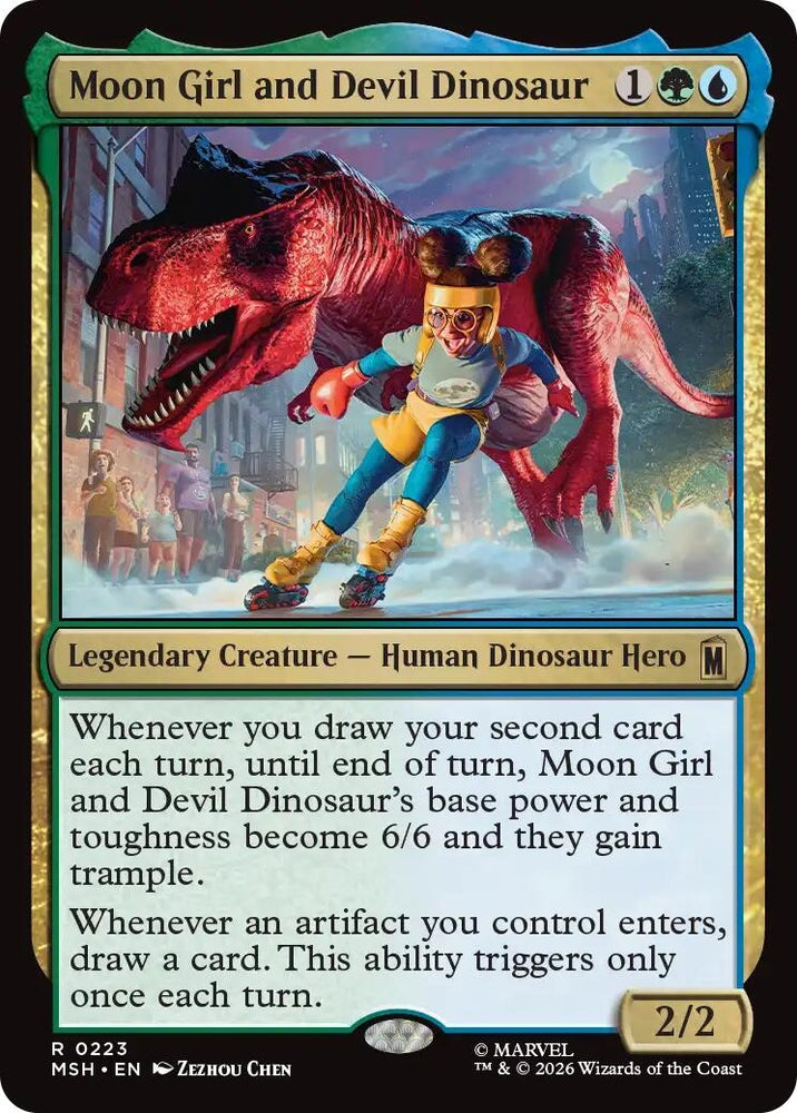 Image for Moon Girl and Devil Dinosaur (223) [Marvel Super Heroes] (MSH) - Magic: The Gathering