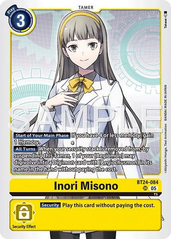 Inori Misono (BT24-084 SR) [Time Stranger]