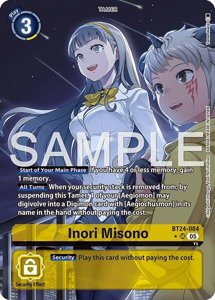 Inori Misono (Alternate Art) (BT24-084 SR) [Time Stranger]