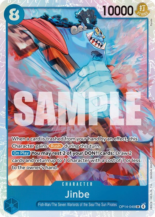 Jinbe - OP14-049 (OP14-049) [The Azure Sea's Seven]
