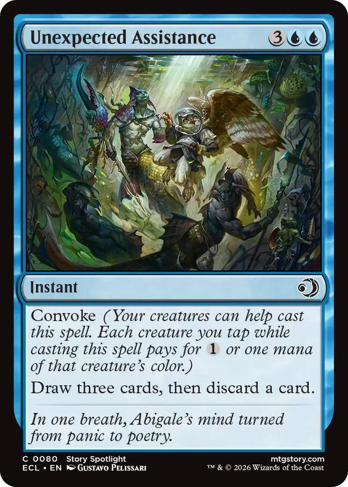Image for Unexpected Assistance (80) [Lorwyn Eclipsed] - Magic: The Gathering