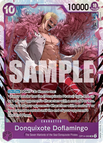 Donquixhote Doflamingo - OP14-069 (OP14-069) [The Azure Sea's Seven]