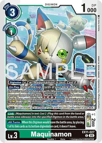 Maquinamon (EX11-027 C) [Dawn of Liberator]