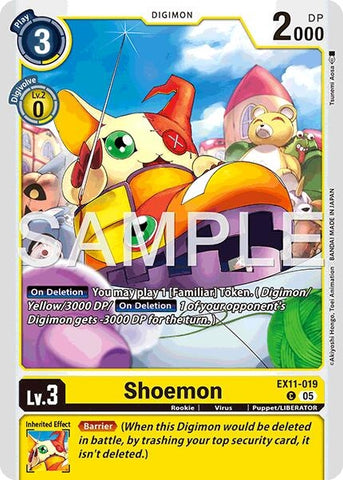 Shoemon (EX11-019 C) [Dawn of Liberator]