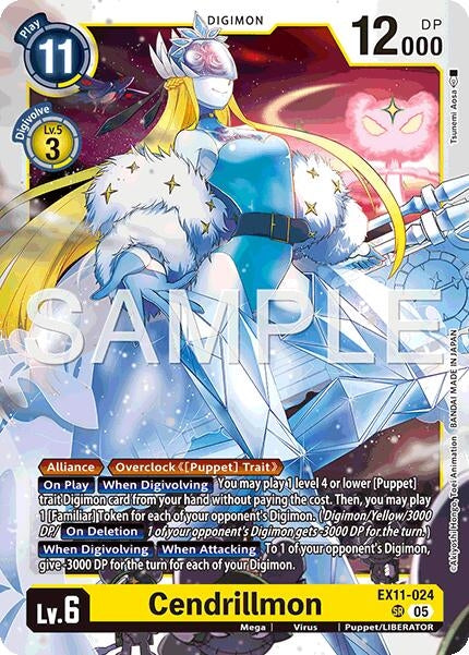 Cendrillmon (EX11-024 SR) [Dawn of Liberator]