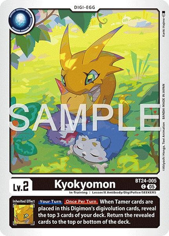 Image for Kyokyomon (BT24-005 C) [Time Stranger] - Digimon Card Game