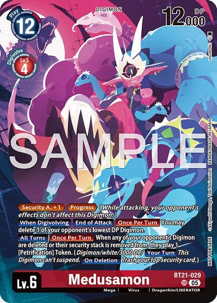 Image for Medusamon (2026 Dash Pack Campaign) (Alternate Art - Chinese) (BT21-029 SR) [World Convergence] - Digimon Card Game