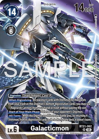 Image for Galacticmon (2026 Dash Pack Campaign) (Alternate Art - Japanese) (BT21-062) [World Convergence] - Digimon Card Game