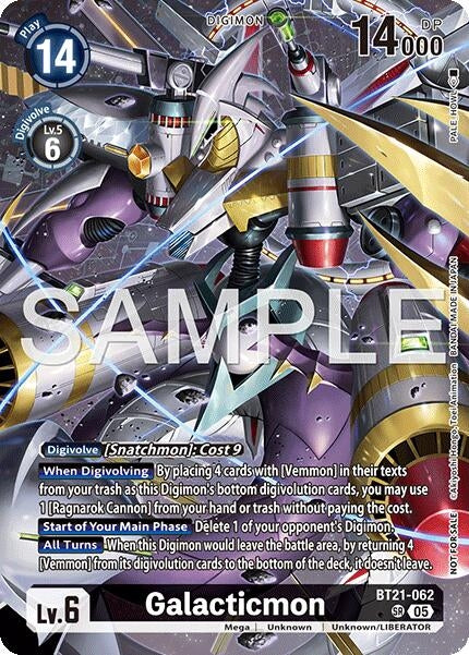 Image for Galacticmon (2026 Dash Pack Campaign) (Alternate Art - Chinese) (BT21-062) [World Convergence] - Digimon Card Game