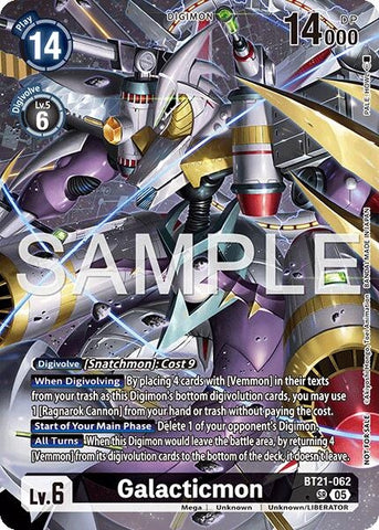 Image for Galacticmon (2026 Dash Pack Campaign) (Alternate Art - Chinese) (BT21-062) [World Convergence] - Digimon Card Game