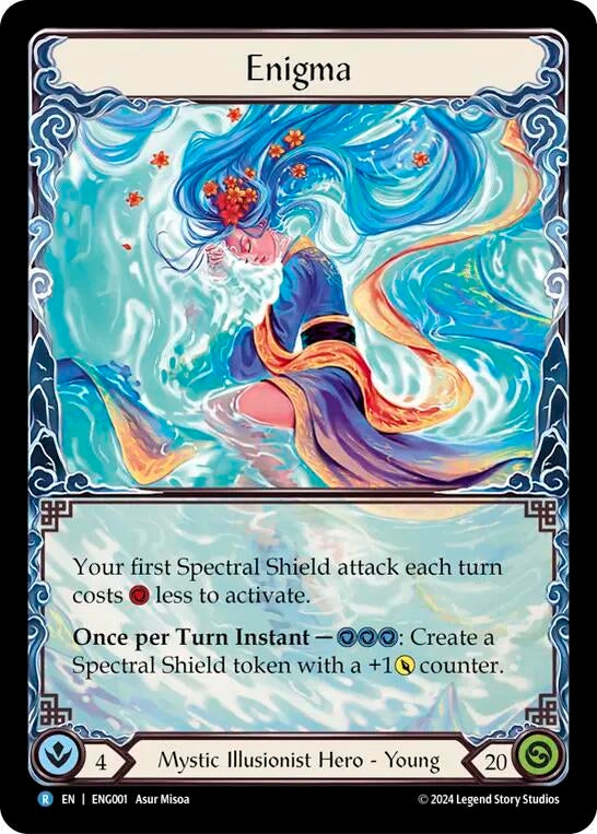 Image for Enigma (ENG001) [Blitz Deck: Part the Mistveil - Enigma] - Flesh and Blood TCG