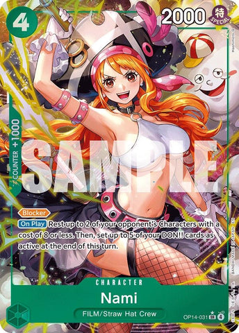 Nami (Alternate Art) (OP14-031)
