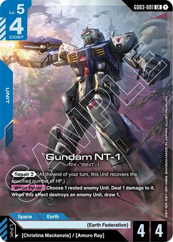 Image for Gundam NT-1 (GD03-001) [Steel Requiem] - Gundam Card Game