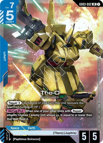 Image for The-O (GD03-002) [Steel Requiem] - Gundam Card Game