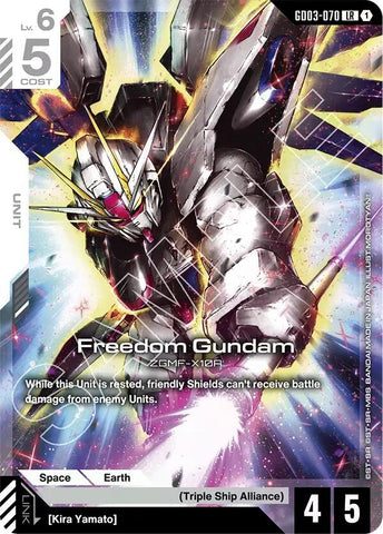 Image for Freedom Gundam (GD03-070) (GD03-070) [Steel Requiem] - Gundam Card Game
