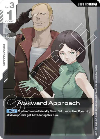 Image for Awkward Approach (GD03-119) [Steel Requiem] - Gundam Card Game