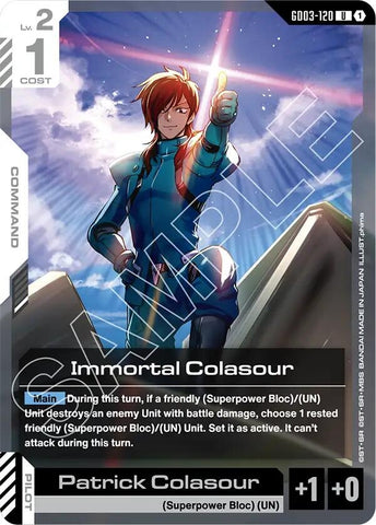 Image for Immortal Colasour (GD03-120) [Steel Requiem] - Gundam Card Game