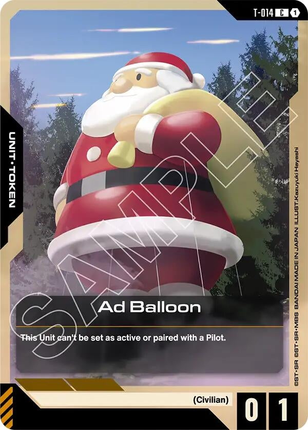 Image for Ad Balloon (T-014) [Steel Requiem] - Gundam Card Game
