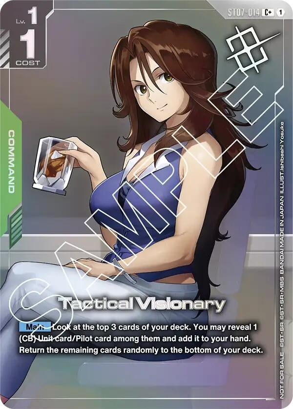 Image for Tactical Visionary (Store Tournament Winner Pack 03) (ST07-014) [Gundam Promotional Cards] - Gundam Card Game