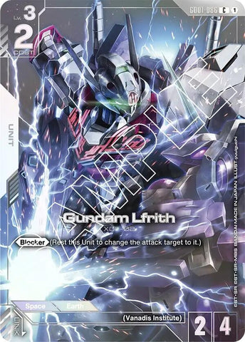 Image for Gundam Lfrith (Premium Card Collection) (GD01-086) [Gundam Promotional Cards] - Gundam Card Game