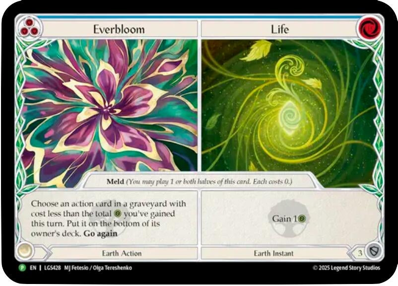 Image for Everbloom // Life - LGS428 (LGS428) [Flesh and Blood: Promo Cards] - Flesh and Blood TCG