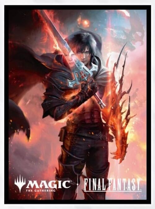 Image for Magic: The Gathering Player's Card Sleeve - FINAL FANTASY - Secret Lair Drop - Clive's Invictus MFS-43 (80-Pack) - Card Sleeves