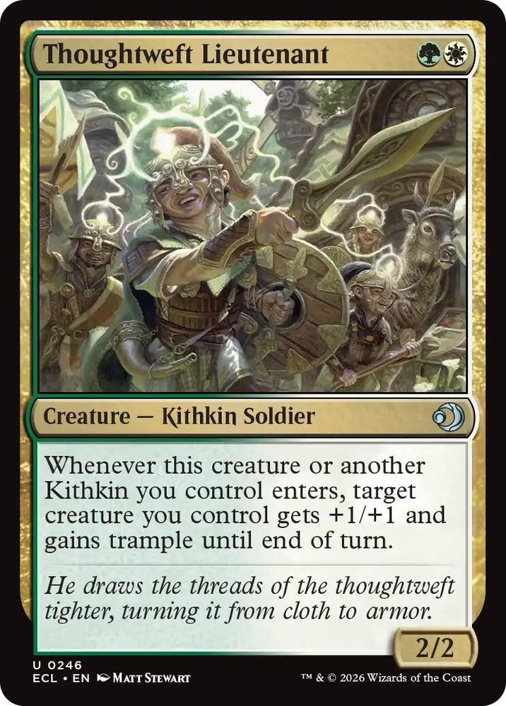 Image for Thoughtweft Lieutenant (246) [Lorwyn Eclipsed] - Magic: The Gathering