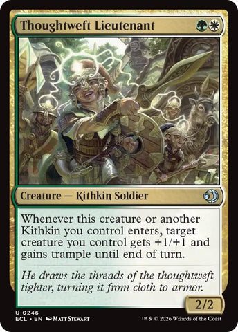 Image for Thoughtweft Lieutenant (246) [Lorwyn Eclipsed] - Magic: The Gathering