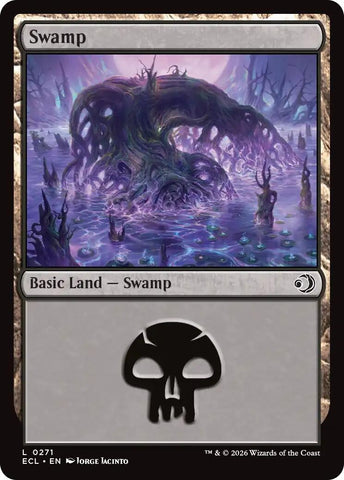 Image for Swamp (0271) (271) [Lorwyn Eclipsed] - Magic: The Gathering