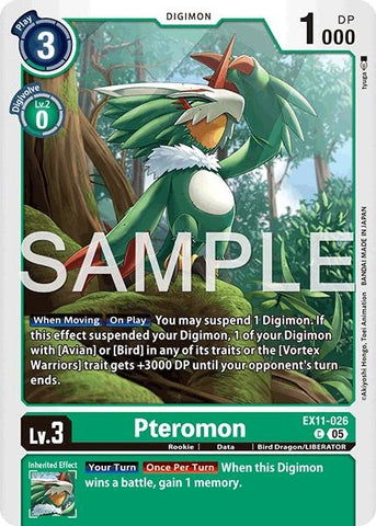 Pteromon (EX11-026 C) [Dawn of Liberator]