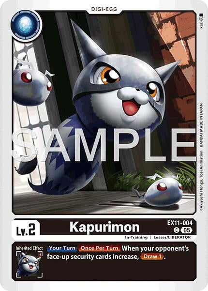 Kapurimon (EX11-004 C) [Dawn of Liberator]