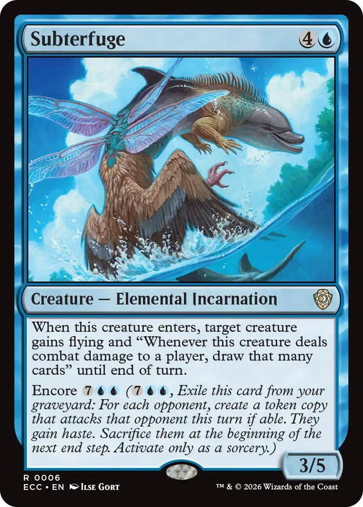 Image for Subterfuge (6) [Commander: Lorwyn Eclipsed] - Magic: The Gathering