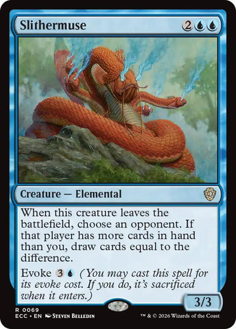Image for Slithermuse (69) [Commander: Lorwyn Eclipsed] - Magic: The Gathering