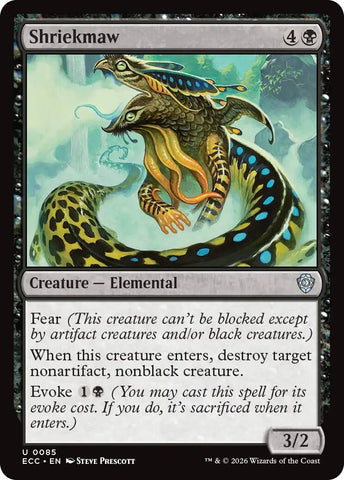 Image for Shriekmaw (85) [Commander: Lorwyn Eclipsed] - Magic: The Gathering
