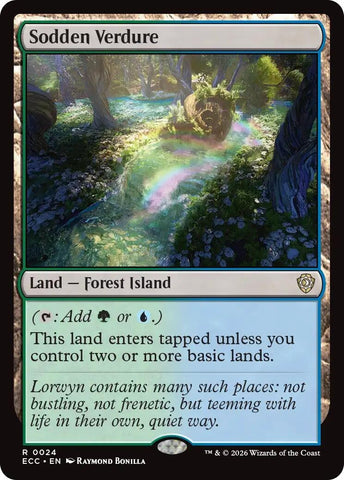 Image for Sodden Verdure (24) [Commander: Lorwyn Eclipsed] - Magic: The Gathering