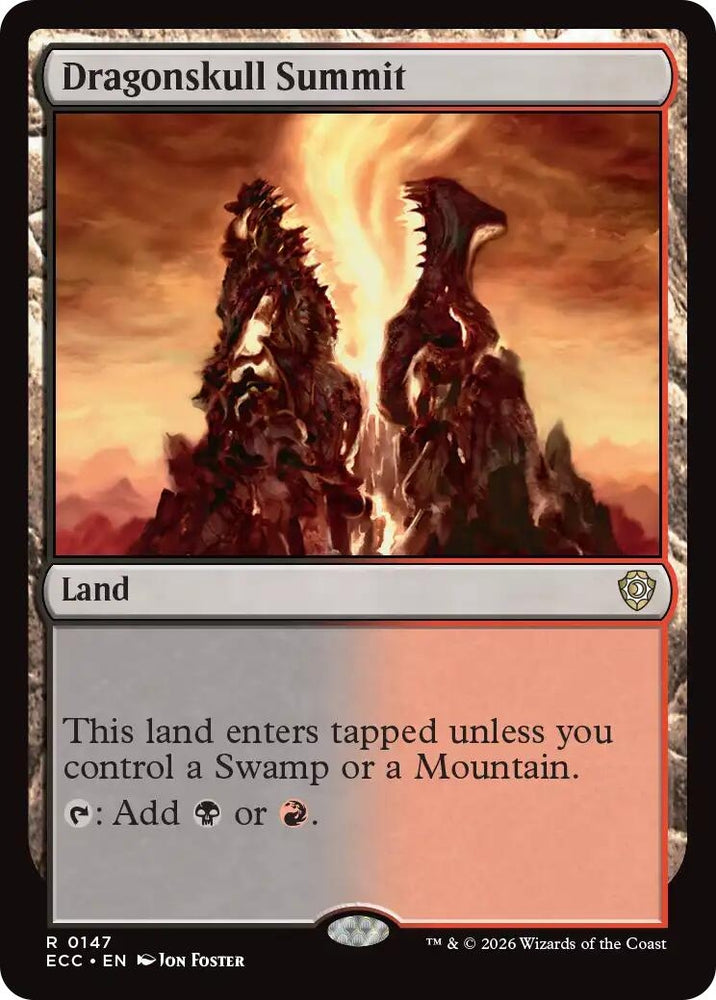 Image for Dragonskull Summit (147) [Commander: Lorwyn Eclipsed] - Magic: The Gathering