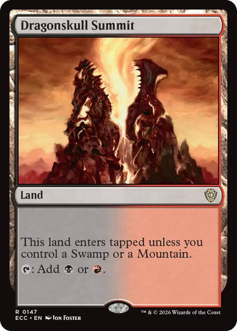 Image for Dragonskull Summit (147) [Commander: Lorwyn Eclipsed] - Magic: The Gathering