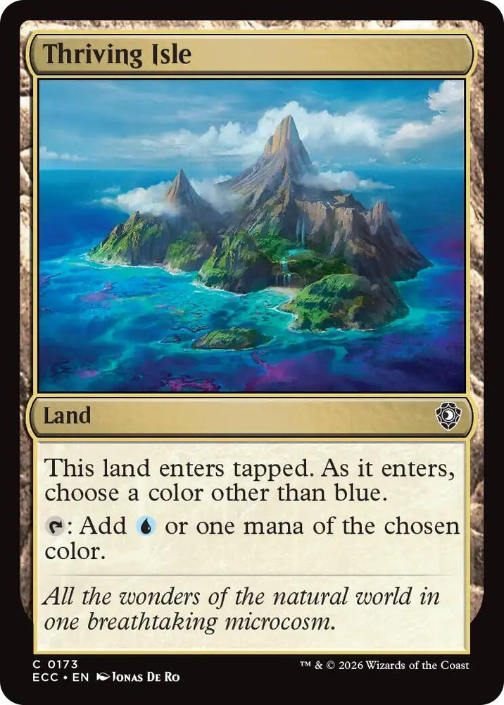 Image for Thriving Isle (173) [Commander: Lorwyn Eclipsed] - Magic: The Gathering